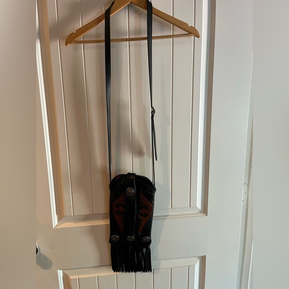 Shyanne Leather Fringe Crossbody Bag - Picture 5 of 5